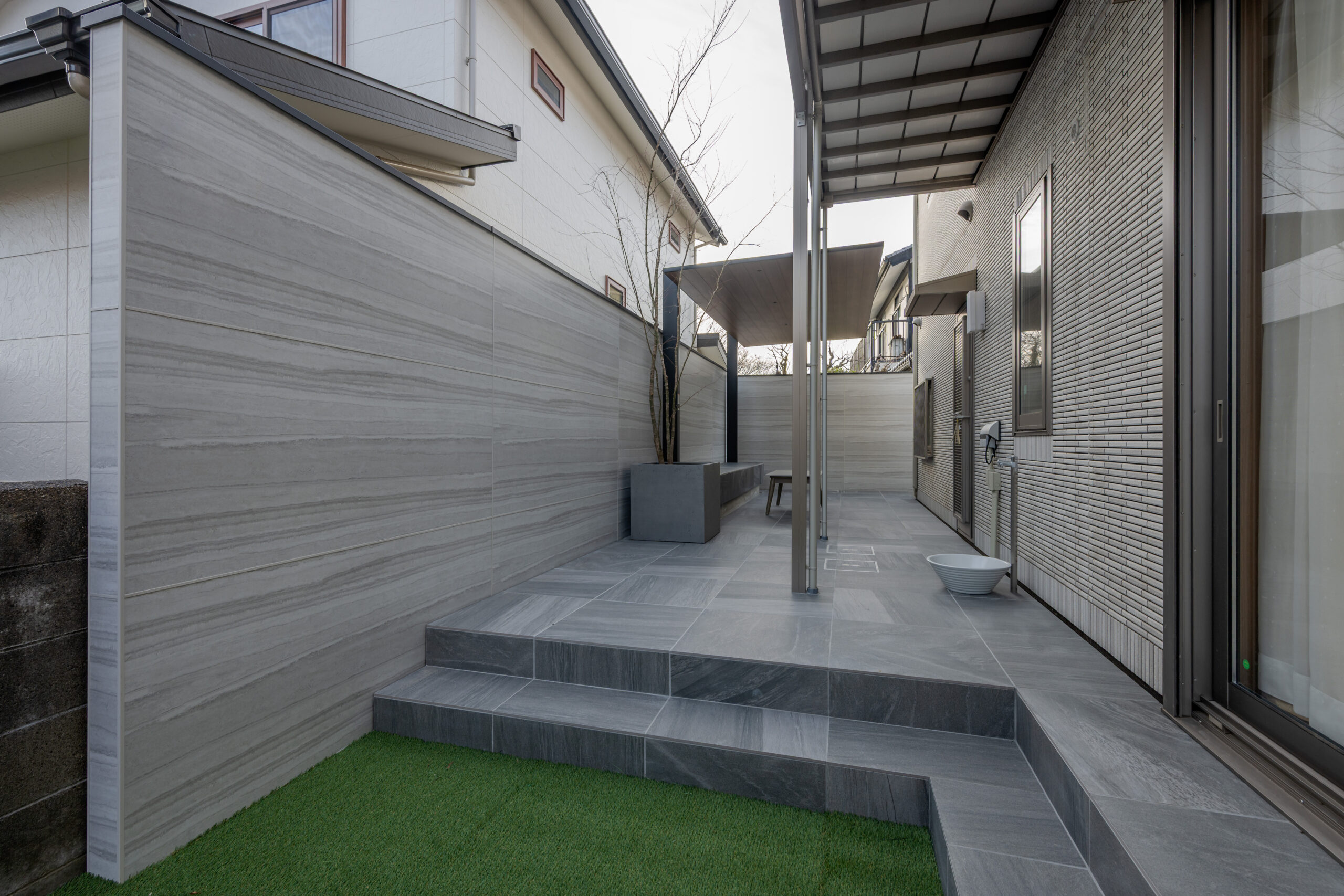 大阪府　外構リノベーションで叶える上質な庭空間